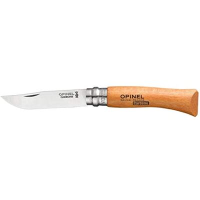 OPINEL couteau charbon adulte blister 2540079 N° 07, Nature OPINEL couteau charbon adulte blister 2540079 N° 07, Nature
