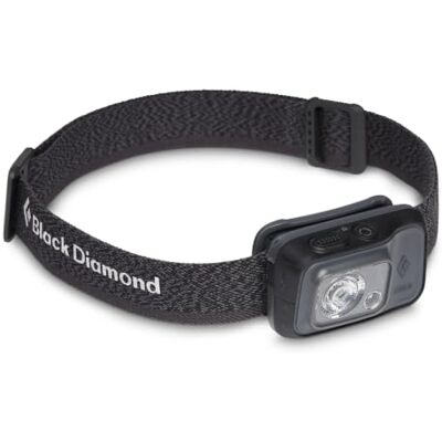 Black Diamond Equipment Cosmo 350-R Lampe frontale Graphite Black Diamond Equipment Cosmo 350-R Lampe frontale Graphite