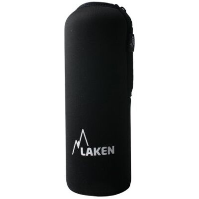 LAKEN Housse en néoprène noir pour bouteilles en aluminium 1,5 l LAKEN Housse en néoprène noir pour bouteilles en aluminium 1,5 l
