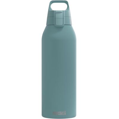 Sigg Gourde en acier inoxydable Shield ONE Morning Blue Convient pour les boissons gazeuses Anti-fuite Légère Sans BPA Pour l'extérieur et le fitness 1,5 l Sigg Gourde en acier inoxydable Shield ONE Morning Blue Convient pour les boissons gazeuses Anti-fuite Légère Sans BPA Pour l'extérieur et le fitness 1,5 l