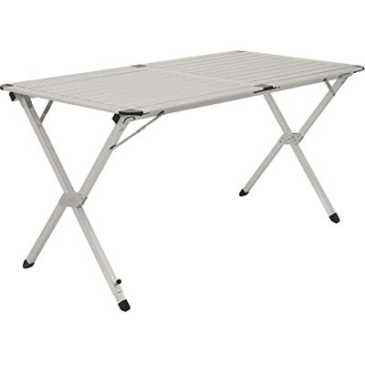 CampFeuer Table de camping en aluminium pour 4 personnes 140 x 70 x 70 cm Pliable, pliable et réglable en hauteur Table pliante en aluminium Pour camping, jardin et terrasse CampFeuer Table de camping en aluminium pour 4 personnes 140 x 70 x 70 cm Pliable, pliable et réglable en hauteur Table pliante en aluminium Pour camping, jardin et terrasse