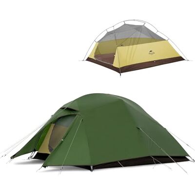 Naturehike Cloud Up 2 Tente de camping 3 à 4 saisons pour 2 personnes, légère, imperméable, anti-insectes, pour famille, randonnée, alpinisme Naturehike Cloud Up 2 Tente de camping 3 à 4 saisons pour 2 personnes, légère, imperméable, anti-insectes, pour famille, randonnée, alpinisme