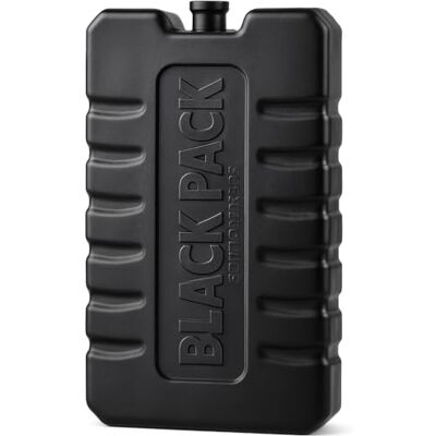 ToCi BLACKPACK Lot de 2/4/6/8/12/16 blocs réfrigérants plats de 220 ml en noir Coussinets rafraîchissants réutilisables pour sac isotherme, glacière, festival, camping Sans BPA, empilables ToCi BLACKPACK Lot de 2/4/6/8/12/16 blocs réfrigérants plats de 220 ml en noir Coussinets rafraîchissants réutilisables pour sac isotherme, glacière, festival, camping Sans BPA, empilables