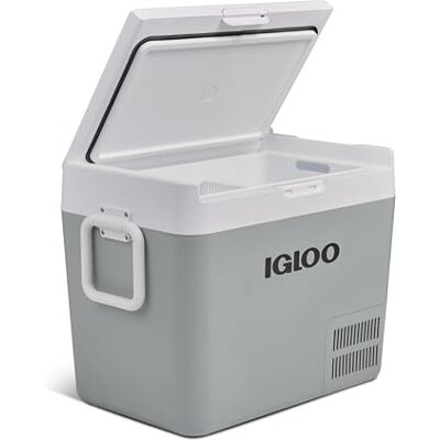 Igloo ICF Glacière à Compression Glacière Électrique -18 °C à 20 °C 12/24 V 230 V Réfrigérateur Portable pour Camping, Voiture, Camion Igloo ICF Glacière à Compression Glacière Électrique -18 °C à 20 °C 12/24 V 230 V Réfrigérateur Portable pour Camping, Voiture, Camion