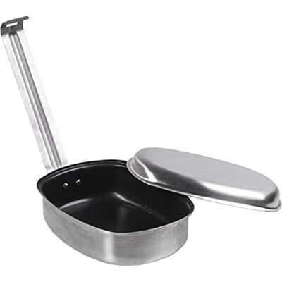 Mil-Tec Kochgeschirr-14666000 Batterie de cuisine Argent Taille unique Mil-Tec Kochgeschirr-14666000 Batterie de cuisine Argent Taille unique