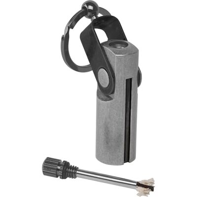 Cao C.A.O. Briquet tempête Rechargeable en Acier Couleur Gris Longueur 7,5 cm Largeur 1,8 cm Hauteur 3 cm Cao C.A.O. Briquet tempête Rechargeable en Acier Couleur Gris Longueur 7,5 cm Largeur 1,8 cm Hauteur 3 cm
