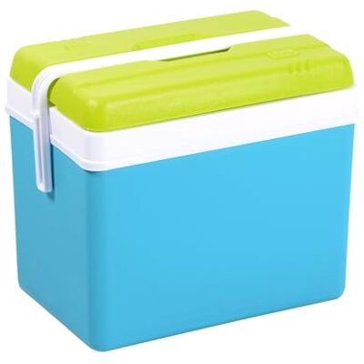 Spetebo Glacière en plastique Boîte isotherme d'extérieur avec poignée de transport Sac isotherme pour camping, pique-nique, festival, jardin Spetebo Glacière en plastique Boîte isotherme d'extérieur avec poignée de transport Sac isotherme pour camping, pique-nique, festival, jardin