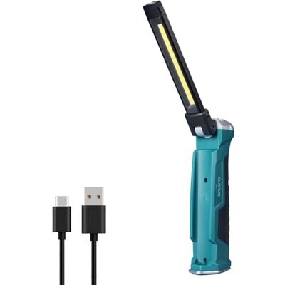 klarus Lampe de travail LED 550 lumens rechargeable COB avec base magnétique et crochet, rotation à 180 ° + pliable à 180 °, 7 modes Lampe de poche LED pour réparation automobile, maison et extérieur klarus Lampe de travail LED 550 lumens rechargeable COB avec base magnétique et crochet, rotation à 180 ° + pliable à 180 °, 7 modes Lampe de poche LED pour réparation automobile, maison et extérieur