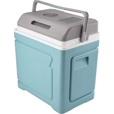 Cao C.A.O. Glacière électrique multiconnect (12V / 220V / USB) 30 litres en PP+PU HDPE Couleur Gris/Bleu Longueur 46 cm Largeur 30 cm Hauteur 49 cm Cao C.A.O. Glacière électrique multiconnect (12V / 220V / USB) 30 litres en PP+PU HDPE Couleur Gris/Bleu Longueur 46 cm Largeur 30 cm Hauteur 49 cm