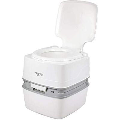 Thetford Porta Potti Qube 165 Toilettes de camping Réservoir 21 l Hauteur d'assise naturelle Thetford Porta Potti Qube 165 Toilettes de camping Réservoir 21 l Hauteur d'assise naturelle