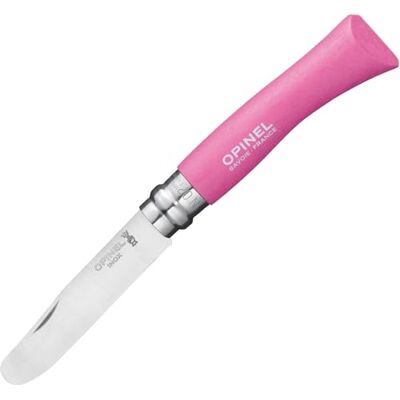 OPINEL 001699 Couteau Enfant Inox Rose M OPINEL 001699 Couteau Enfant Inox Rose M