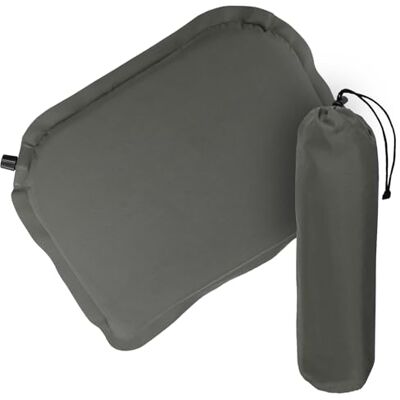 ALPIDEX Coussin de siège auto-gonflant 40 x 30 x 3,8 cm Camping Arena Tapis de siège, Dossier, Thermique, Ultra léger, Imperméable, Extérieur, Festival, Trekking, Mousse PU, Valve ALPIDEX Coussin de siège auto-gonflant 40 x 30 x 3,8 cm Camping Arena Tapis de siège, Dossier, Thermique, Ultra léger, Imperméable, Extérieur, Festival, Trekking, Mousse PU, Valve