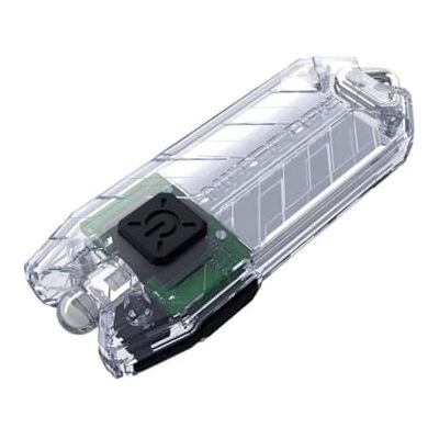 Nitecore TUBEV2T Lampe Porte clés Adulte Unisexe, Transparente, 57mm Nitecore TUBEV2T Lampe Porte clés Adulte Unisexe, Transparente, 57mm