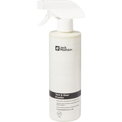 Jack Wolfskin Unisexe Spray imperméabilisant Tent & Gear Proof Blanc Taille unique Jack Wolfskin Unisexe Spray imperméabilisant Tent & Gear Proof Blanc Taille unique