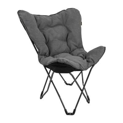 Bo-Camp Urban Outdoor Fauteuil papillon Grainger M Nika Gris Bo-Camp Urban Outdoor Fauteuil papillon Grainger M Nika Gris