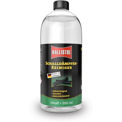 Ballistol Schalldämpferreiniger 500 ml, unisexe – Erwachsene, farblos, Einheitsgröße Ballistol Schalldämpferreiniger 500 ml, unisexe – Erwachsene, farblos, Einheitsgröße