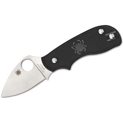 Spyderco Couteau de poche Squeak noir C154BK Spyderco Couteau de poche Squeak noir C154BK