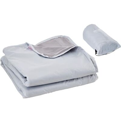 VEVOR Couverture de camping, couverture chaude de stade, imperméable et coupe-vent, imperméable en polyester, ignifuge, idéale pour l'extérieur, pique-nique, randonnée, événements, 2 m x 1,5 m, gris VEVOR Couverture de camping, couverture chaude de stade, imperméable et coupe-vent, imperméable en polyester, ignifuge, idéale pour l'extérieur, pique-nique, randonnée, événements, 2 m x 1,5 m, gris