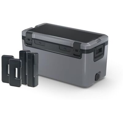 DOMETIC Recon Hardside Medium Glacière Rigide Isotherme Glacière Portable avec Panier et Séparateur pour Voiture, Excursions ou Camping DOMETIC Recon Hardside Medium Glacière Rigide Isotherme Glacière Portable avec Panier et Séparateur pour Voiture, Excursions ou Camping
