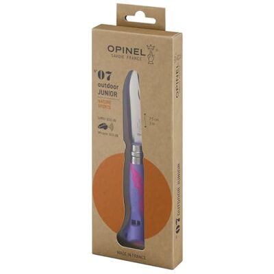 OPINEL N°07 Outdoor Junior Parme Couteau Pliant pour Enfant OPINEL N°07 Outdoor Junior Parme Couteau Pliant pour Enfant