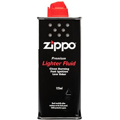 Zippo Feuerzeugbenzin 125ml Hochwertiges Benzin Ideal für Sturmfeuerzeuge Sauber und ergiebig Zippo Feuerzeugbenzin 125ml Hochwertiges Benzin Ideal für Sturmfeuerzeuge Sauber und ergiebig