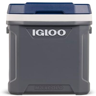 Igloo Maxcold 62 glacière à roulettes 58 L – grande glacière passive robuste pour camping, travail, loisirs et festivals – avec roues solides, poignée télescopique und technologie Cool Riser pour une meilleure isolation Igloo Maxcold 62 glacière à roulettes 58 L – grande glacière passive robuste pour camping, travail, loisirs et festivals – avec roues solides, poignée télescopique und technologie Cool Riser pour une meilleure isolation