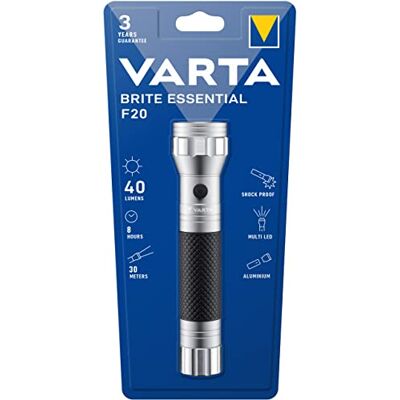 Varta lampe de poche LED Brite Essential F20 - lampe de poche LED Varta lampe de poche LED Brite Essential F20 - lampe de poche LED