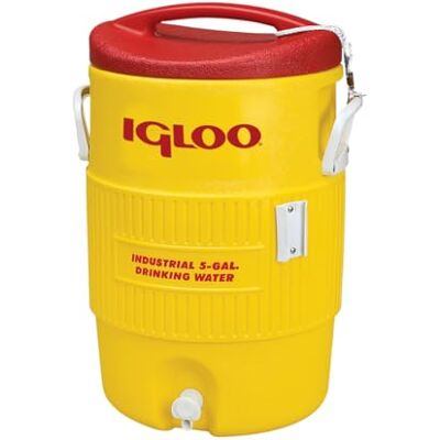 Igloo 5 Gallon 400 series Distributeur de boissons isotherme, 18.9 Litre, Jaune Igloo 5 Gallon 400 series Distributeur de boissons isotherme, 18.9 Litre, Jaune