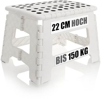 com-four ® marche pliante avec picots en caoutchouc, escabeau pliable aide à l'escalade portable tabouret pliant antidérapant capacité de charge jusqu'à 150 kg com-four ® marche pliante avec picots en caoutchouc, escabeau pliable aide à l'escalade portable tabouret pliant antidérapant capacité de charge jusqu'à 150 kg