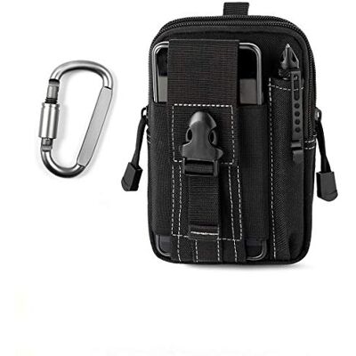 Unigear Sac Tactique Ceinture, Sacoche Ceinture Molle EDC 1000D/ Sac Multifonctionnel avec Un Mousqueton pour Cyclisme, Randonnée, Alpinisme Course Sports Extérieurs Unigear Sac Tactique Ceinture, Sacoche Ceinture Molle EDC 1000D/ Sac Multifonctionnel avec Un Mousqueton pour Cyclisme, Randonnée, Alpinisme Course Sports Extérieurs