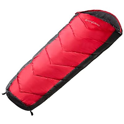 Black Crevice Sac de couchage pour enfant, rouge Black Crevice Sac de couchage pour enfant, rouge