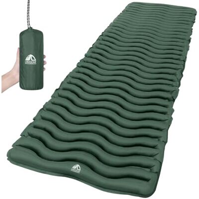 Unigear Matelas de Camping Gonflable, Coussin d'air Ultraléger, Matelas Gonflable Résistant à l'eau pour Camping, Voyage, Plage, Tente, Sac de Couchage Unigear Matelas de Camping Gonflable, Coussin d'air Ultraléger, Matelas Gonflable Résistant à l'eau pour Camping, Voyage, Plage, Tente, Sac de Couchage