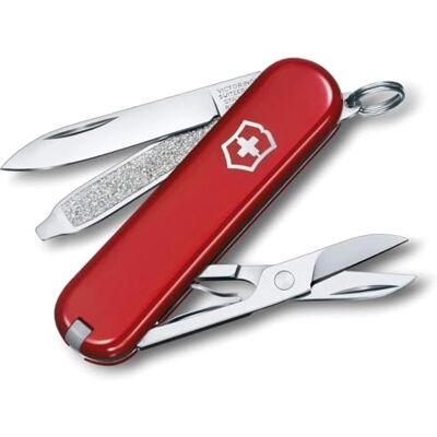Victorinox Taschenmesser Classic SD Style Icon (7 Funktionen, Klinge, Schere, Nagelfeile), klein Victorinox Taschenmesser Classic SD Style Icon (7 Funktionen, Klinge, Schere, Nagelfeile), klein