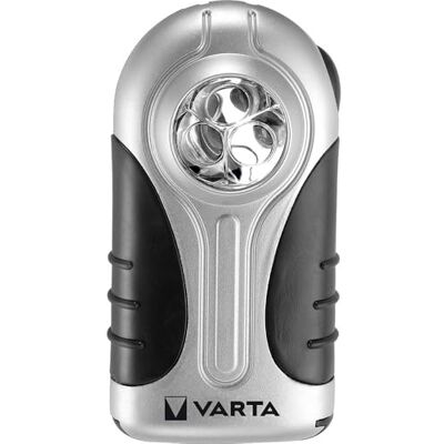 Varta 16647 Lumière Argent LED Lampe de poche - 28 Lumens Varta 16647 Lumière Argent LED Lampe de poche - 28 Lumens