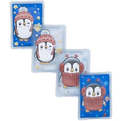 Spetebo Lot de 4 chaufferettes de poche réutilisables – Différents designs – Chauffe-mains pour les déplacements – Sacs à main d'hiver – Cadeau de Noël Spetebo Lot de 4 chaufferettes de poche réutilisables – Différents designs – Chauffe-mains pour les déplacements – Sacs à main d'hiver – Cadeau de Noël