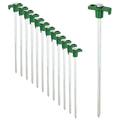 ToCi Lot de 12 piquets de camping ToCi Lot de 12 piquets de camping