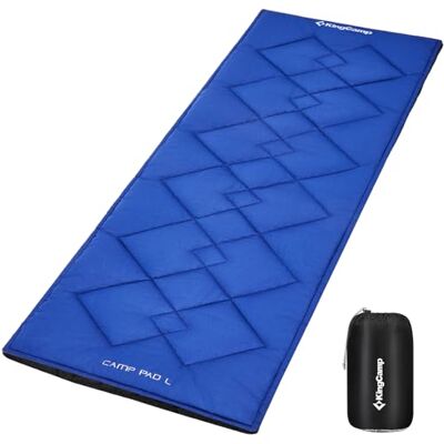 KingCamp Coussin de lit de camp en coton super léger et portable polyvalent pour lit de camping, de jardin, aussi comme tapis de couchage ou de voyage, pour camping, activités KingCamp Coussin de lit de camp en coton super léger et portable polyvalent pour lit de camping, de jardin, aussi comme tapis de couchage ou de voyage, pour camping, activités