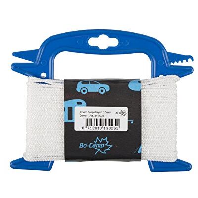 Bo-Camp Corde en moulinet Ø 3 mm 20 mètres Nylon Bo-Camp Corde en moulinet Ø 3 mm 20 mètres Nylon
