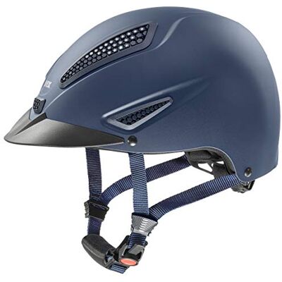 Uvex Perfexxion II Glamour Casque d'équitation Unisexe, Bleu Mat, 52-55 cm Uvex Perfexxion II Glamour Casque d'équitation Unisexe, Bleu Mat, 52-55 cm