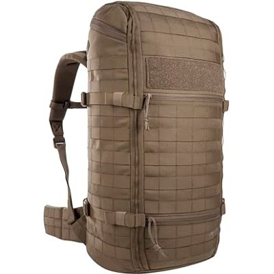 Tasmanian Tiger TT Base Pack Top Load 30 Sac à dos modulaire extensible Volume 30 l Sac à dos de trekking avec système Molle et ceinture ventrale amovible Tasmanian Tiger TT Base Pack Top Load 30 Sac à dos modulaire extensible Volume 30 l Sac à dos de trekking avec système Molle et ceinture ventrale amovible