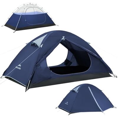 Naturehike Bleik Tente de camping légère imperméable double couche pour randonnée et trekking Naturehike Bleik Tente de camping légère imperméable double couche pour randonnée et trekking
