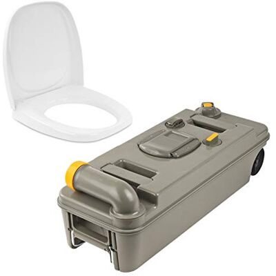 Thetford Fresh Up C 2,3,4 Gauche Siège de toilette Réservoir avec roulettes (gauche) Thetford Fresh Up C 2,3,4 Gauche Siège de toilette Réservoir avec roulettes (gauche)