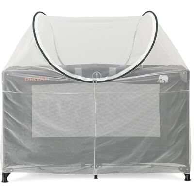 Deryan Campingbed Mosquito Protector/lit de voyage Protection anti-moustique Blanc Deryan Campingbed Mosquito Protector/lit de voyage Protection anti-moustique Blanc