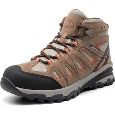 NORTIV 8 Bottes de randonnée imperméables pour femme, chaussures de randonnée pour trekking, camping, randonnée en plein air NORTIV 8 Bottes de randonnée imperméables pour femme, chaussures de randonnée pour trekking, camping, randonnée en plein air