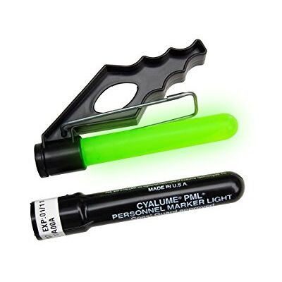 Cyalume Carton de 50 Balises d'identification PML (Personnel Marker Light) 8 Heures Vert Cyalume Carton de 50 Balises d'identification PML (Personnel Marker Light) 8 Heures Vert