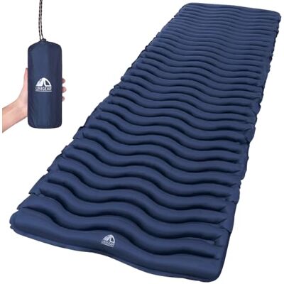 Unigear Matelas de Camping Gonflable, Coussin d'air Ultraléger, Matelas Gonflable Résistant à l'eau pour Camping, Voyage, Plage, Tente, Sac de Couchage Unigear Matelas de Camping Gonflable, Coussin d'air Ultraléger, Matelas Gonflable Résistant à l'eau pour Camping, Voyage, Plage, Tente, Sac de Couchage