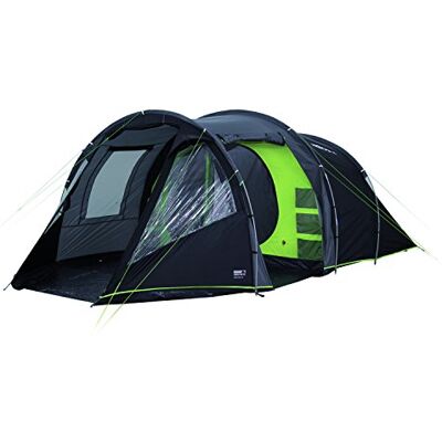 High Peak 11566 Tente familiale Forme Tunnel Mixte Adulte, Anthracite/Vert, 480 x 310 x 200 cm High Peak 11566 Tente familiale Forme Tunnel Mixte Adulte, Anthracite/Vert, 480 x 310 x 200 cm
