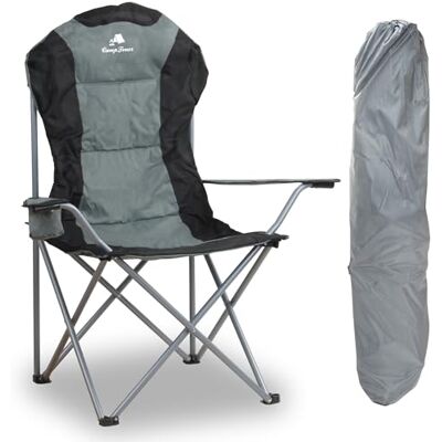 CampFeuer Chaise de camping pliable Gris Chaise de pêche avec porte-gobelet Chaise pliante avec sac de transport, chaise de jardin, chaise de plage Fauteuil pliable, fauteuil de camping, CampFeuer Chaise de camping pliable Gris Chaise de pêche avec porte-gobelet Chaise pliante avec sac de transport, chaise de jardin, chaise de plage Fauteuil pliable, fauteuil de camping,