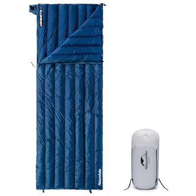 Naturehike Sac de couchage enveloppant ultra léger pour adultes, 3-4 saisons, sac de couchage imperméable pour camping, randonnée, alpinisme, intérieur, extérieur, duvet de canard Naturehike Sac de couchage enveloppant ultra léger pour adultes, 3-4 saisons, sac de couchage imperméable pour camping, randonnée, alpinisme, intérieur, extérieur, duvet de canard