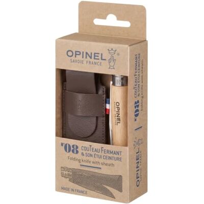 OPINEL Boîte en Acier, O001089, Marron, M, 001089, Naturel OPINEL Boîte en Acier, O001089, Marron, M, 001089, Naturel